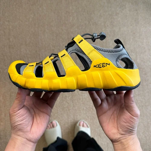 KEEN HYPERPORT H2 Yellow Grey Water Shoes Sandals