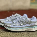 Nike P-6000 White Silver Blue Low Top Sneakers BV1021-106