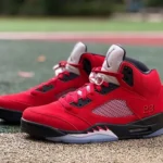 HC Pure Original AJ5 Raging Bull Red Sneakers DC0587-600