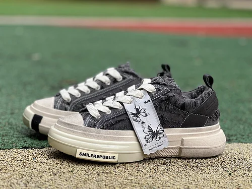 SMILEREPUBLIC INCEPTION ANTIQUE GRAY FRINGE 70s Distressed Grey Tassel