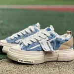 SMILEREPUBLIC INCEPTION ANTIQUE GRAY FRINGE 70s Tassel Plaid Denim