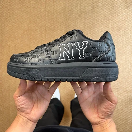 MLB Chunky Liner College Style Platform Sneakers Black 3ASXE015N (GP009)