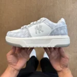 MLB Chunky Liner College Style Platform Sneakers Denim Grey 3ASXS015N (50GRS)