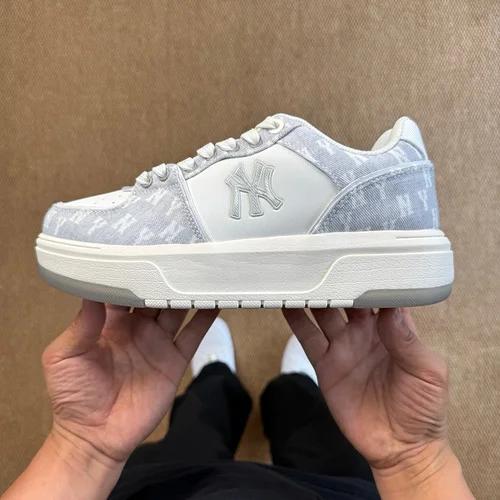 MLB Chunky Liner College Style Platform Sneakers Denim Grey 3ASXS015N (50GRS)