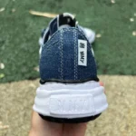 MMY x AKT White Blue Sneakers Maison Mihara Yasuhiro x AMIRI Skel-Top Low