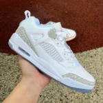 Jordan Spizike OG Pure White Grey Elephant Print Sneakers FQ1759-103