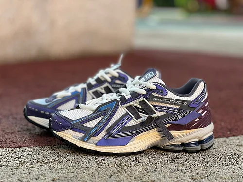 NB1906ANB White Purple Red Sneakers