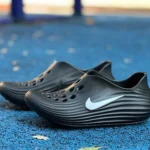 Nike ReactX Rejuven8 Clogs Black White Green Strike HV5060-003