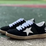 Golden Goose Ball Star Suede Black White Sneakers