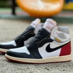 RN Pure Original AJ1 Union Patchwork Black Red BV1300-106