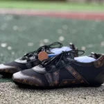 LV Sneakerina Trainer Ballet Shoes Black Brown