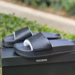 DESCENTE Icing Nars One-Strap Slides Black