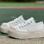 SMFK Garden Vintage Skate Low Flower Series Low Top Platform Sneakers