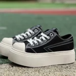 SMFK Garden Vintage Skate Low Flower Series Low Top Platform Sneakers