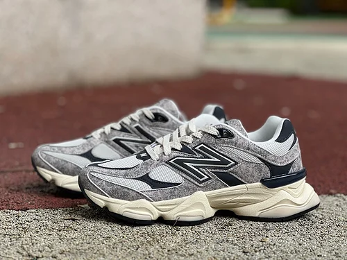 Pure Original New Balance NB9060 Grey Black Snake Skin Running Shoes U9060SNA