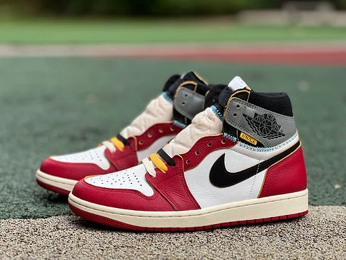 LJR Version AJ1 Union LA High Top White Red Grey HV8563-600