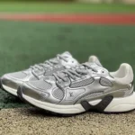 LOUIS VUITTON Olympia LV Liquid Silver Sneakers