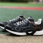 LOUIS VUITTON Olympia LV Black White Brown Sneakers