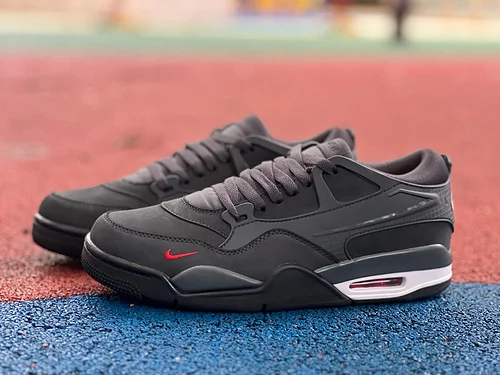 OG Pure Original AJ4 Low Black Nigel Sylvester Collaboration HF4334-004