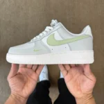 3A Pure Original Air Force 1 AF1 White Grey Green Sneakers IB3881-001