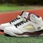 A Ma Mani¨¦re x Air Jordan 5 White Red Black IB1528-100