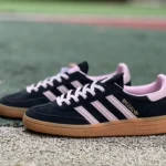 Adidas Handball Spezial Black Pink Classic Low Top Sneakers IE5897