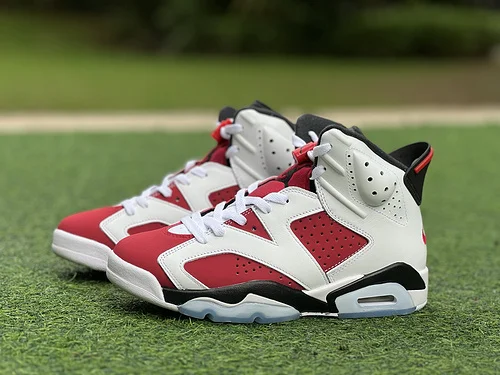 Y Pure Original Air Jordan 6 Carmine White Red CT8529-106