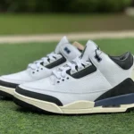 T1 Pure Original AJ3 A Ma Mani¨¦re White Grey Blue OG HV8571-100