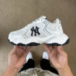MLB Winner Chunky Cyber Dad Shoes Standard White/Silver 3ASHW075N (GP015)