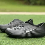 LW Pure Original Nike ReactX Rejuven8 Black Soul Green Clogs HV5060-00