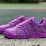 Pure Original CPFM x Nike Air Force 1 Low Top Purple Skate Shoes FQ7069-500
