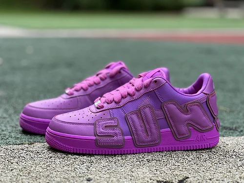 Pure Original CPFM x Nike Air Force 1 Low Top Purple Skate Shoes FQ7069-500