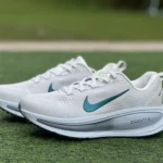 Nike Vomero 18 White Grey Blue Marathon Running Shoes HM6803-103