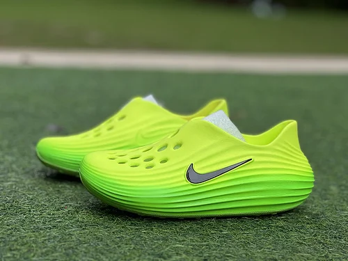 LW Pure Original Nike ReactX Rejuven8 Neon Green Clogs HV5060-3