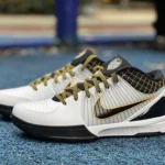 GX Pure Original Kobe 4 White Black Gold AV6339-101