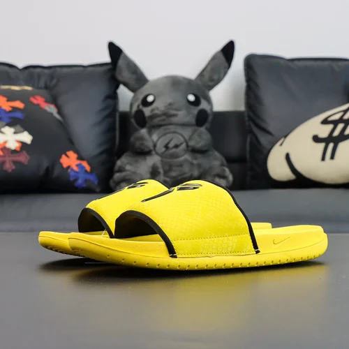Nike Kobe Offcourt Slides Dodgers Black Yellow IF2870-700