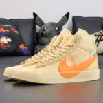 Pure Original OFF-WHITE x Nike Blazer Mid Grim Reaper Halloween AA3832-700