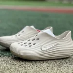 S2 Pure Original Nike ReactX Rejuven8 Beige Clogs HV5060-100