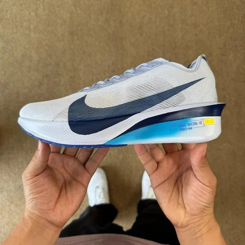 Nike Streakfly 2 White Black Blue Carbon Plate Racing Shoes HF6414-001