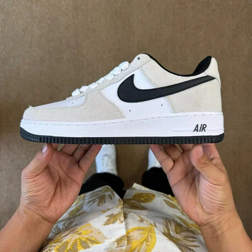 3A Pure Original Air Force 1 AF1 White Black Sneakers IB6388-100