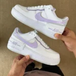3A Pure Original Air Force 1 Macaron Series White Purple FN6335-102