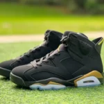 Y Pure Original Air Jordan 6 Black Gold DMP Suede High Top CT4954-007
