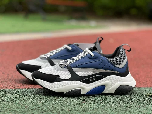 DIOR B22 Mesh Blue Black