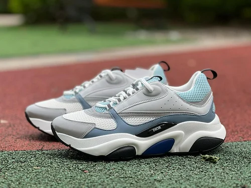 DIOR B22 Mesh Grey Blue