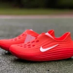 LW Pure Original Nike ReactX Rejuven8 Orange Red Clogs HV5060-800