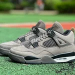 T1 Pure Original AJ4 Cave Stone Grey Black Sneakers FV5029-200