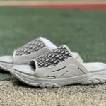 DIOR H-Town Rubber Oblique Print Grey