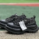 SMILEREPUBLIC Dad Shoes Black