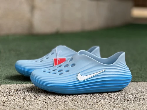 S2 Pure Original Nike ReactX Rejuven8 Blue Clogs HV5060-402