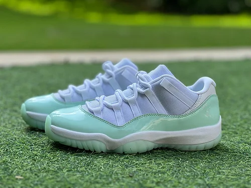 AJ11 Low Mint Green WMNS AJ11 Low Top Basketball Shoes AH7860-103